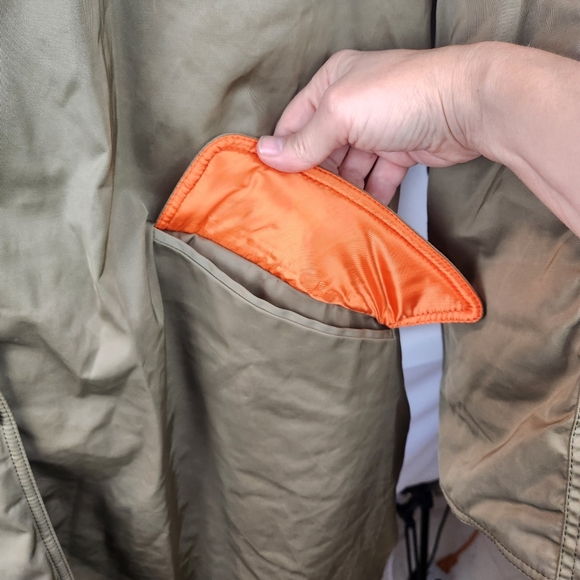 MM6 Maison Margiela Khaki Padded Coat size XL(46) BNWT - Picture 9 of 13